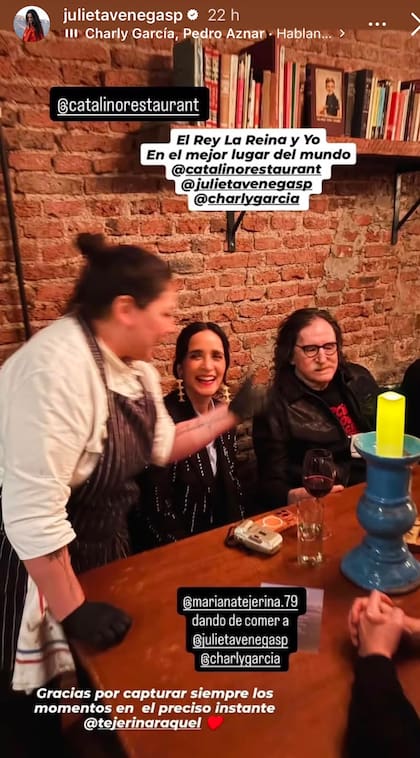 Charly García y Julieta Venegas: el encuentro reavivó una amistad nacida de la admiración y volvió a poner en escena el fuerte lazo de Venegas con la Argentina