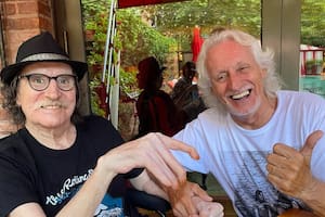 Charly García y Nito Mestre volvieron a reunirse a casi 50 años de la despedida de Sui Generis (Foto: Instagram @nitomestre)