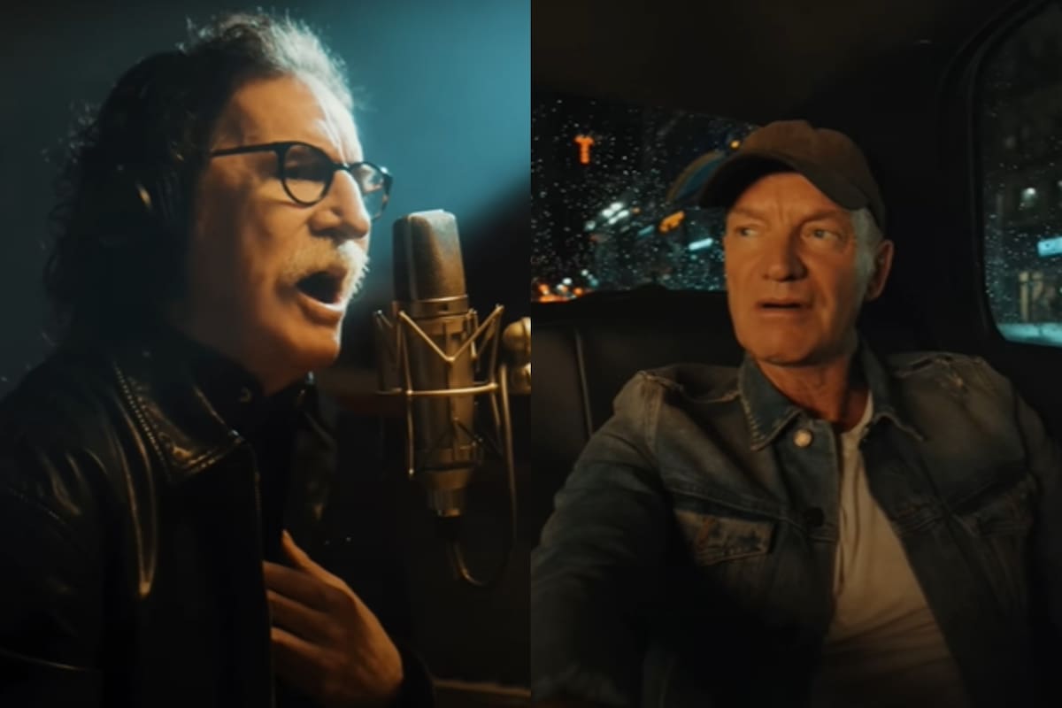 Charly García y Sting presentaron su nueva colaboración "In the City"