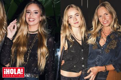 Charo Calamaro, Elisa Mayorga y Carola del Bianco, en una noche en Osaka