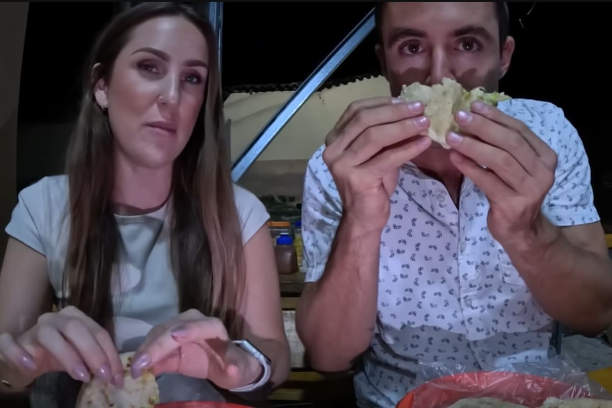 Chase y Shelbs viajaron hasta El Salvador con la misión de probar las pupusas en una experiencia gastronómica que compartieron con miles de seguidores.