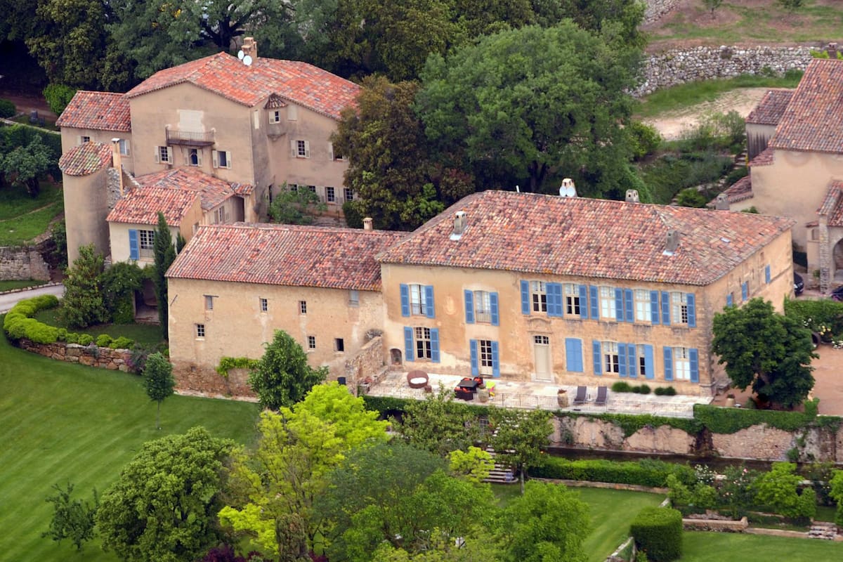 Château Miraval, un castillo y un viñedo ubicado en el pueblo de Correns, donde en 2014 se casaron Pitt y Jolie