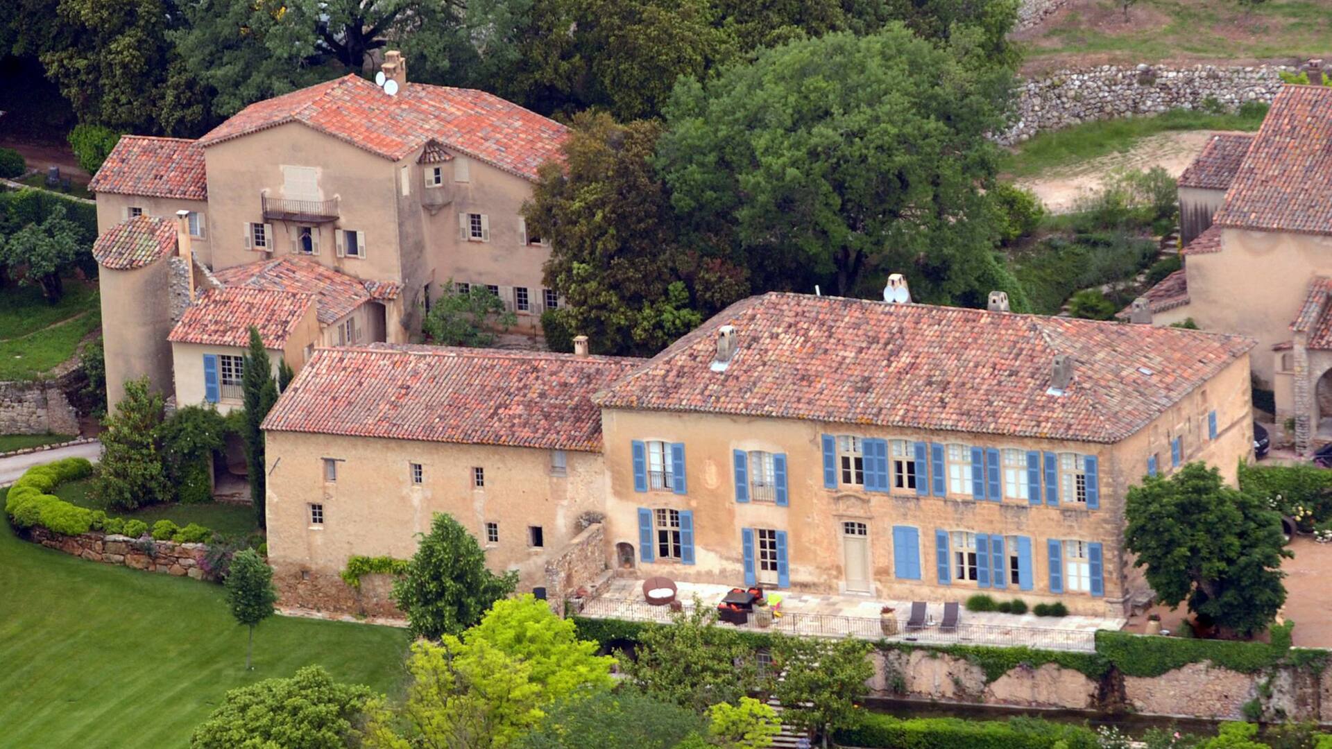 Château Miraval, un castillo y un viñedo ubicado en el pueblo de Correns, donde en 2014 se casaron Pitt y Jolie