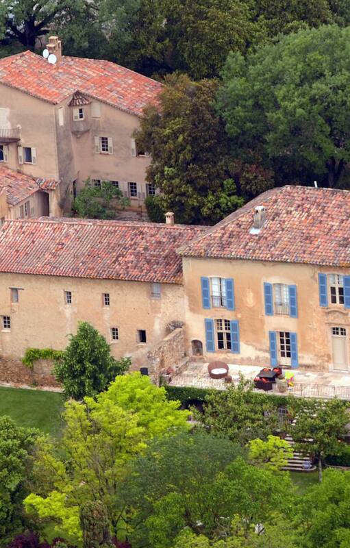 Château Miraval, un castillo y un viñedo ubicado en el pueblo de Correns, donde en 2014 se casaron Pitt y Jolie