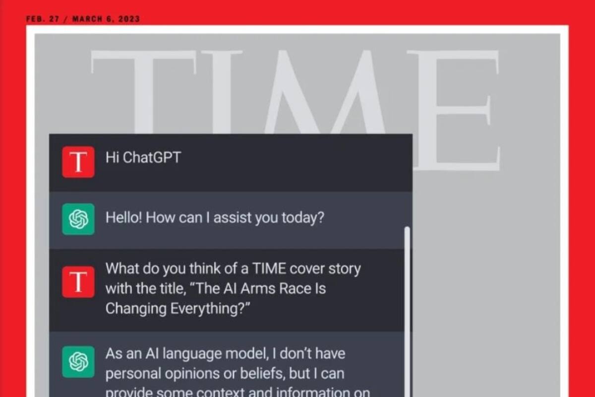 ChatGPT fue portada de la revista Time; la historia se repite: en 1982 la computadora personal fue Persona del Año de Time