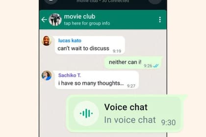 Chats de voz: la nueva función de WhatsApp
(Foto Xataka móvil)