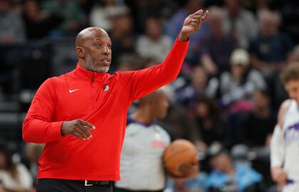 Chauncey Billups, entrenador de Portland Trail Blazers