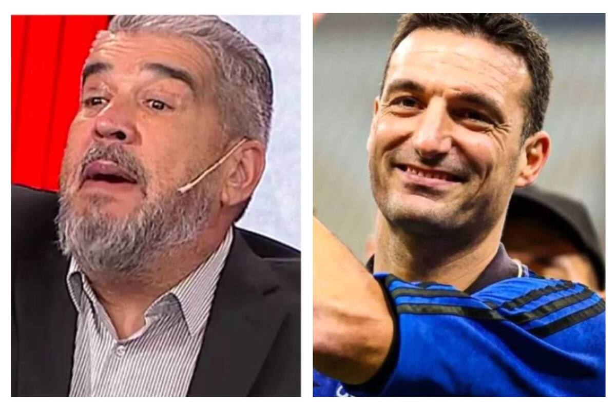 Chavo Fucks y Lionel Scaloni