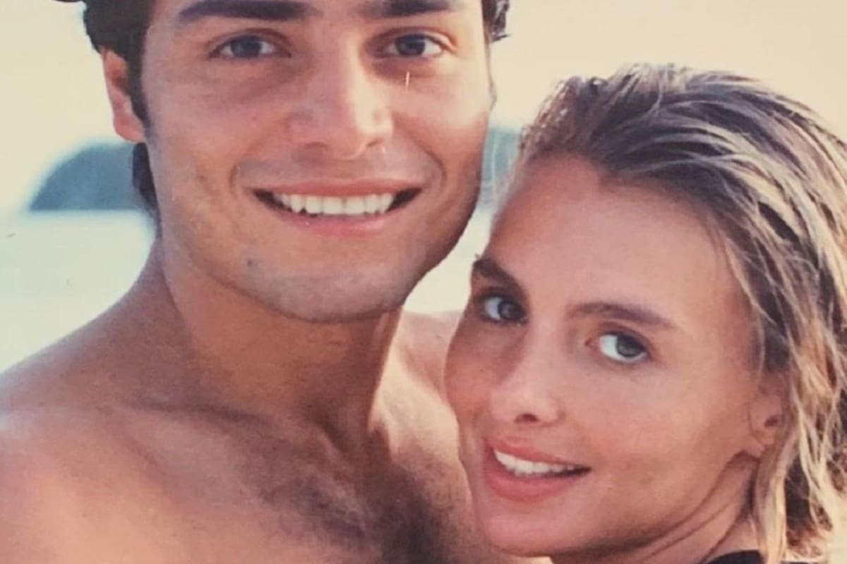 Chayanne junto a su mujer, en los primeros años de relación