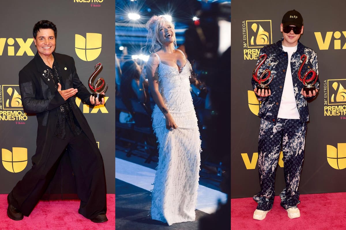 Chayanne, Karol G y Maluma fueron algunos de los ganadores de los Premios Lo Nuestro, entregados el jueves 22 de febrero en el Kaseya Center de Miami