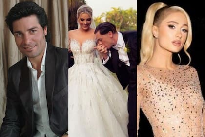 Chayanne y Paris Hilton fueron de los invitados más destacados a la boda de Lele Pons y Guaynaa