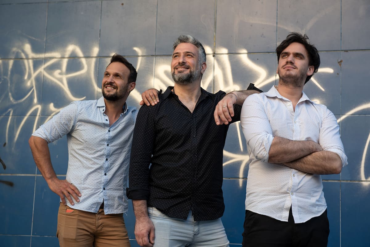Che, amor. Mariano Taccagni, Agustín Iannone y Nicolás Leguizamón