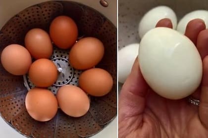 Chef comparte truco para obtener huevos duros perfectos y se vuelve viral en TikTok