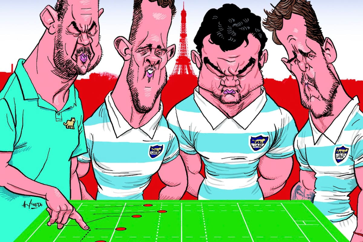 Cheika, Boffelli, Creevy y Nico Sánchez sólo tienen una cosa en mente: el Mundial de Francia 2023