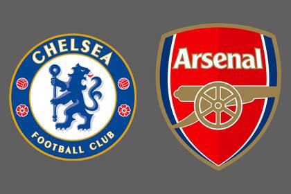 Chelsea y Arsenal disputaron uno de los encuentros de la jornada del fútbol inglés