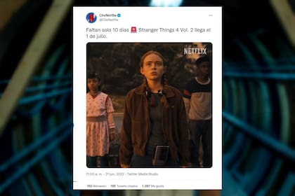 CheNetflix lanzó el 21 de junio el trailer de Stranger Things 4 Vol.2 y los seguidores de la serie expresaron su ansiedad y entusiasmo por ver el final de la temporada cuanto antes