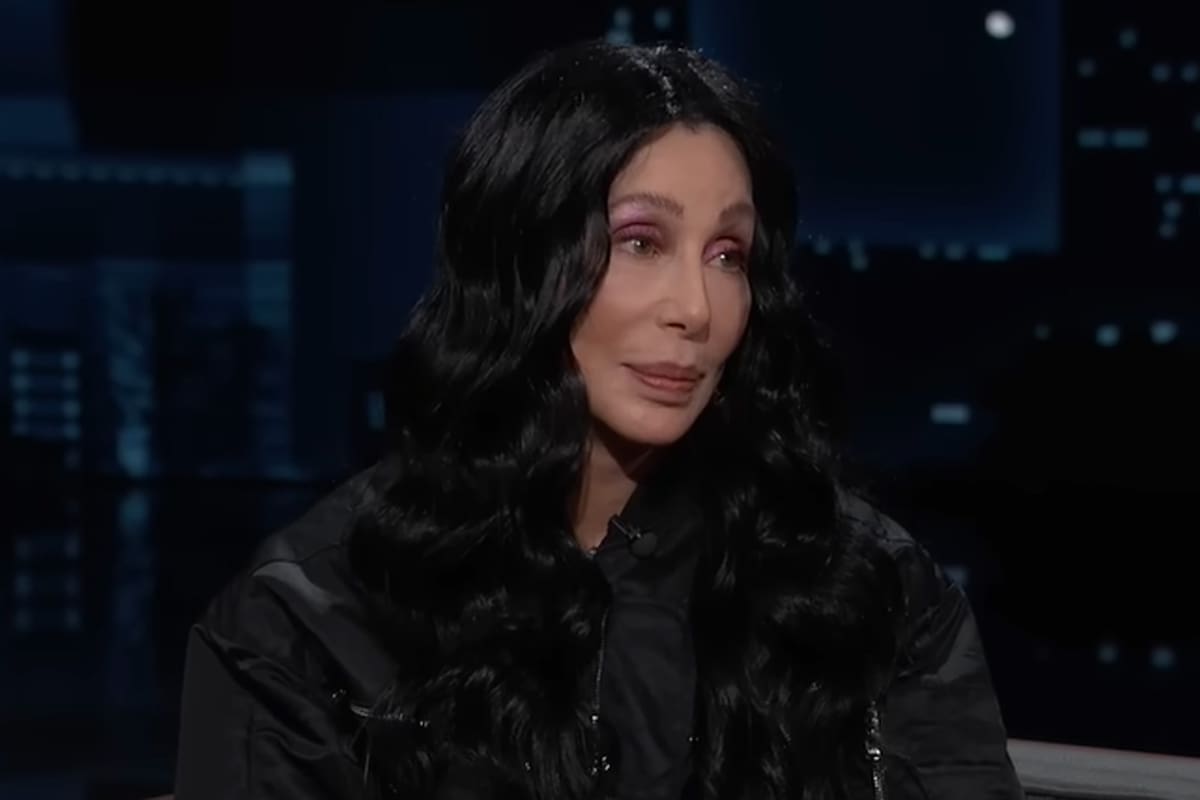 Cher protagonizó un momento incómodo en el programa de Jimmy Kimmel
