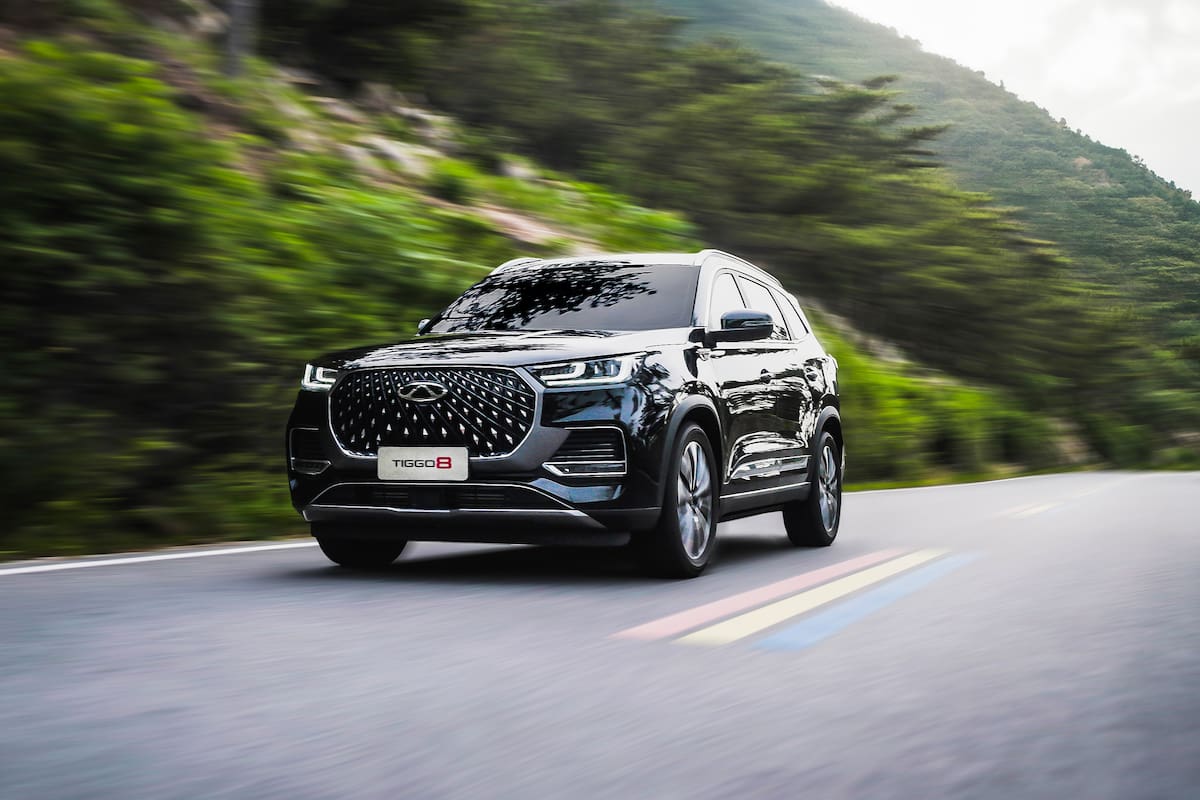 Chery Tiggo 8 Pro Luxury figura a los US$46.600