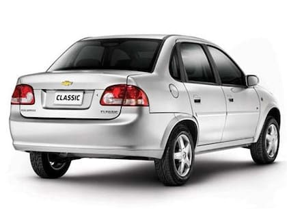 El Chevrolet Corsa/Classic es el segundo auto más robado en la Argentina