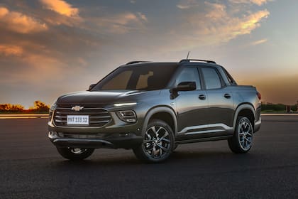 Chevrolet Montana.
Un anticipo de la pickup que viene