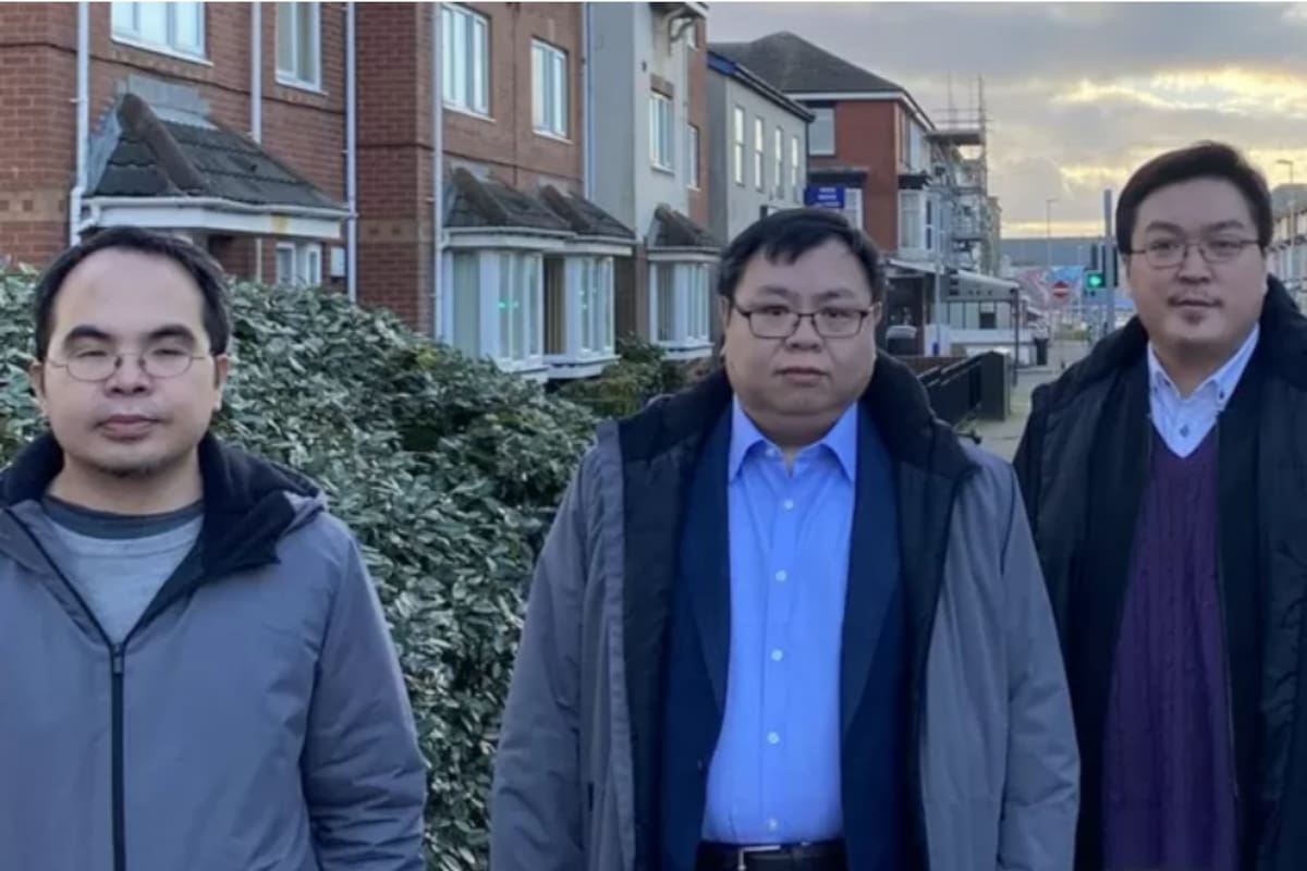 Chi, Tony y Johnny en Blackpool