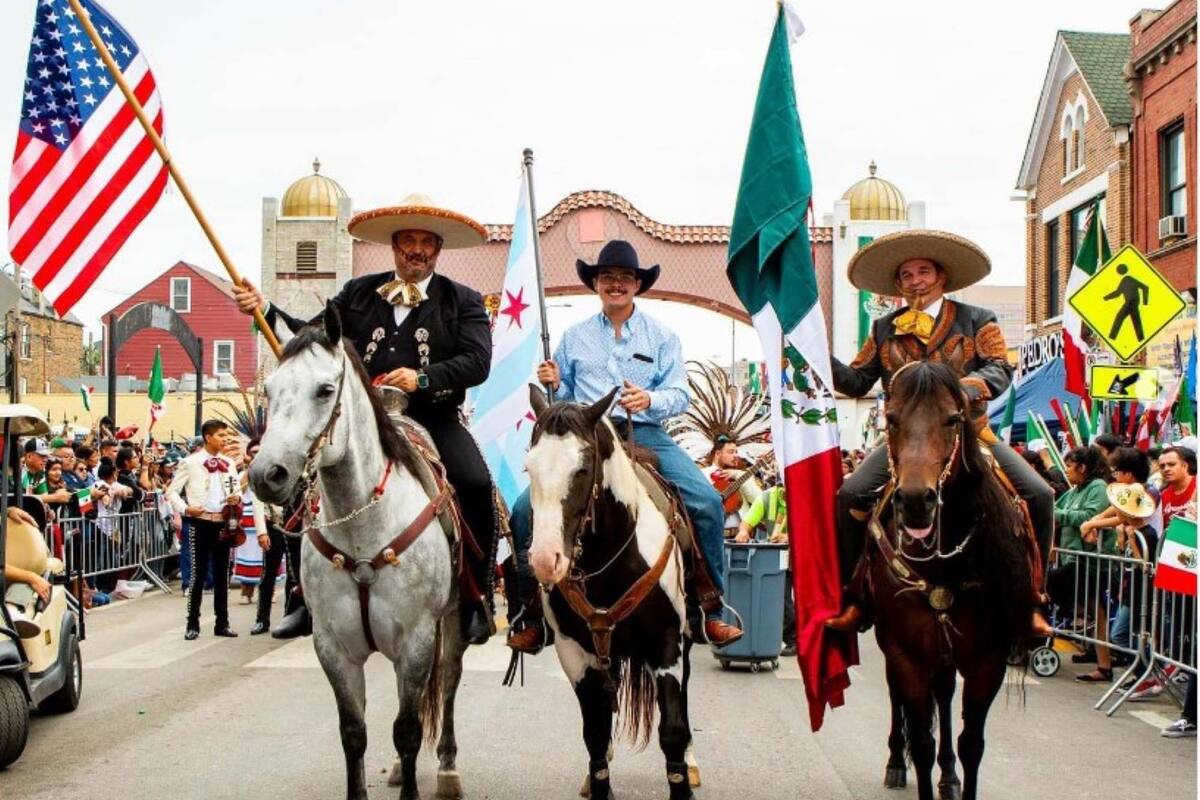 Chicago ya inició con los preparativos para las celebraciones del Día de la Independencia mexicana. Foto: Instagram @littlevillagechamber