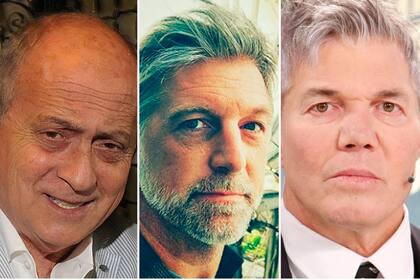 Chiche Gelblung, Horacio Cabak y Fernando Burlando