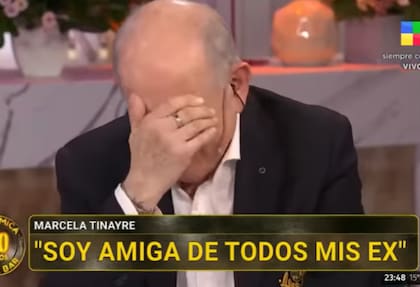 Chiche Gelblung, recordó la situación con su ex y limitó sus comentarios al respecto (Foto: Captura América)