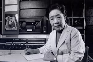 Chien-Shiung Wu en su etapa de investigadora en Columbia
