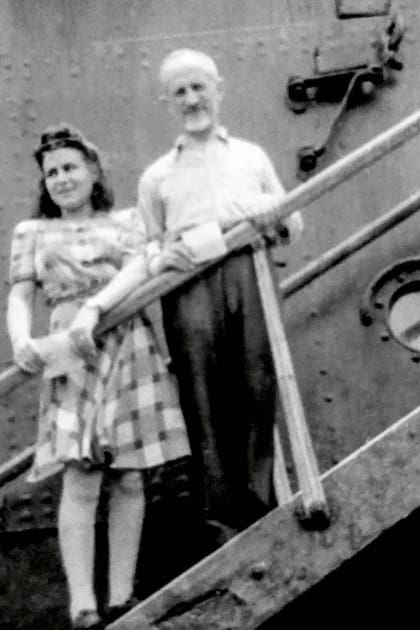 Chil Majer, el hermano de Salomón, y Lea, esposa de su sobrino Levi