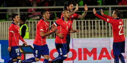 Chile le ganó con autoridad a Irlanda del Norte