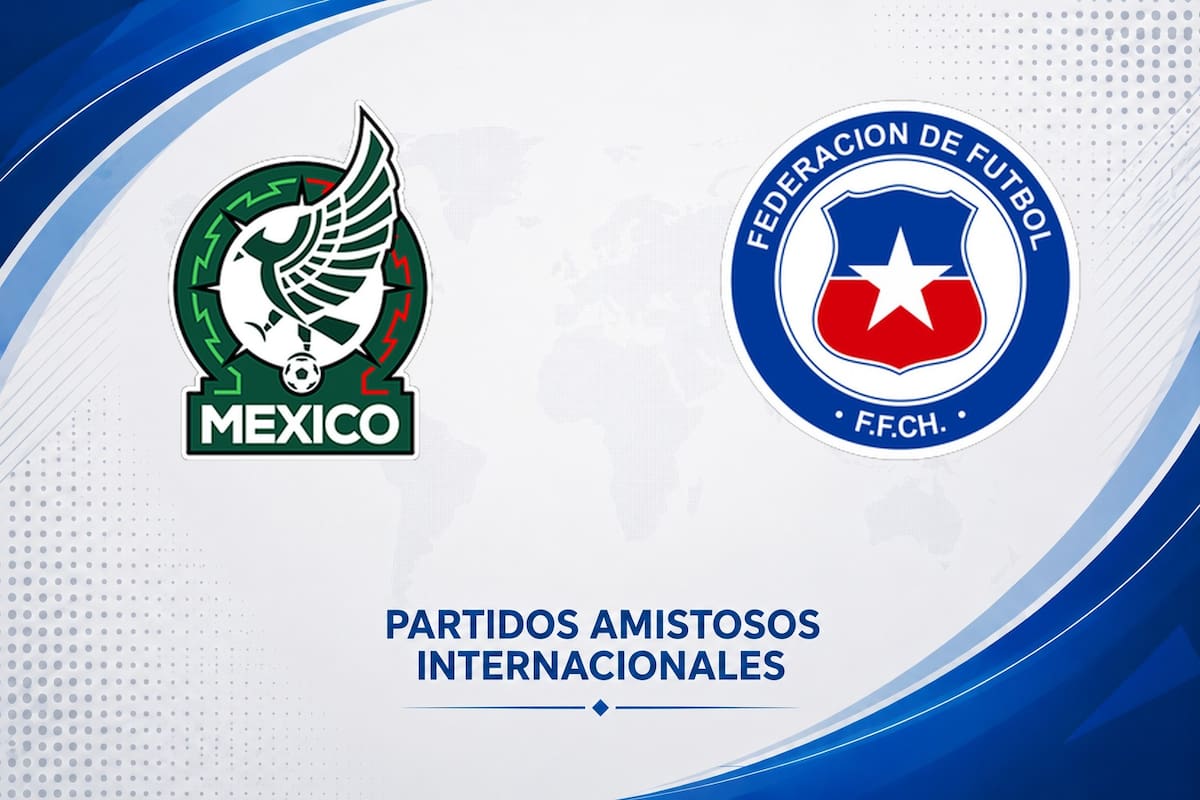 Chile venció 2-0 a México, en un amistoso internacional 2026