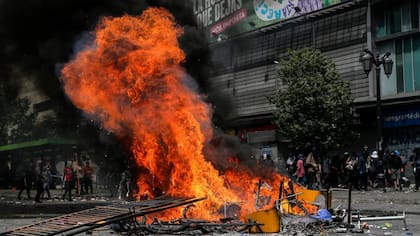 Chile vivió un estallido social con protestas en las calles de Santiago y otras ciudades