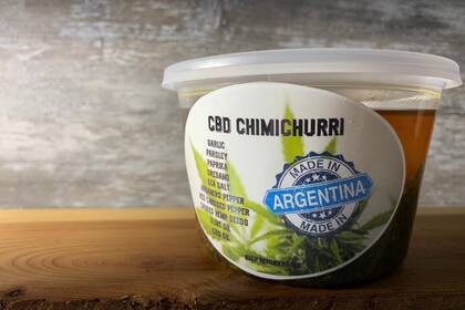 Chimuchurri de canabis, el único que se vende en Estados Unidos