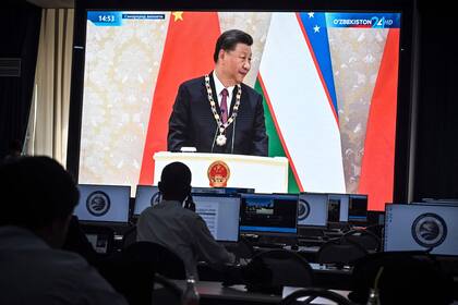 Xi Jinping, durante una reciente cumbre internacional en Samarkanda, Uzbekistán