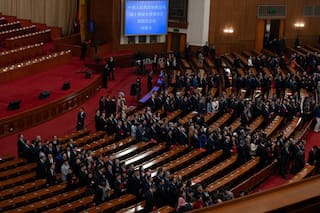 China se presenta como una fuerza de estabilidad global en su asamblea anual