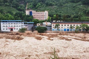 China y Filipinas sufrieron lluvias torrenciales.
