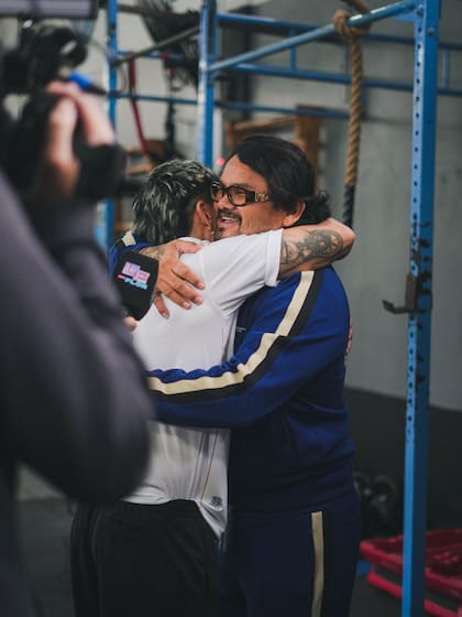 Chino Maidana y Brian Sarmiento se preparan para el evento del 18 de diciembre (Foto: Instagram/@bbriansarmiento)