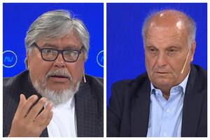 Chino Navarro se cruzó con Hernán Lombardi en televisión.