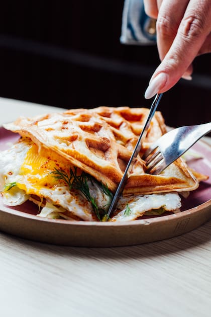 Chipá waffle de Barragán