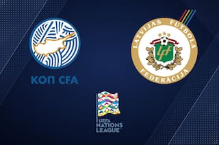 Chipre venció 2-1 a Latvia, por la Liga de Naciones