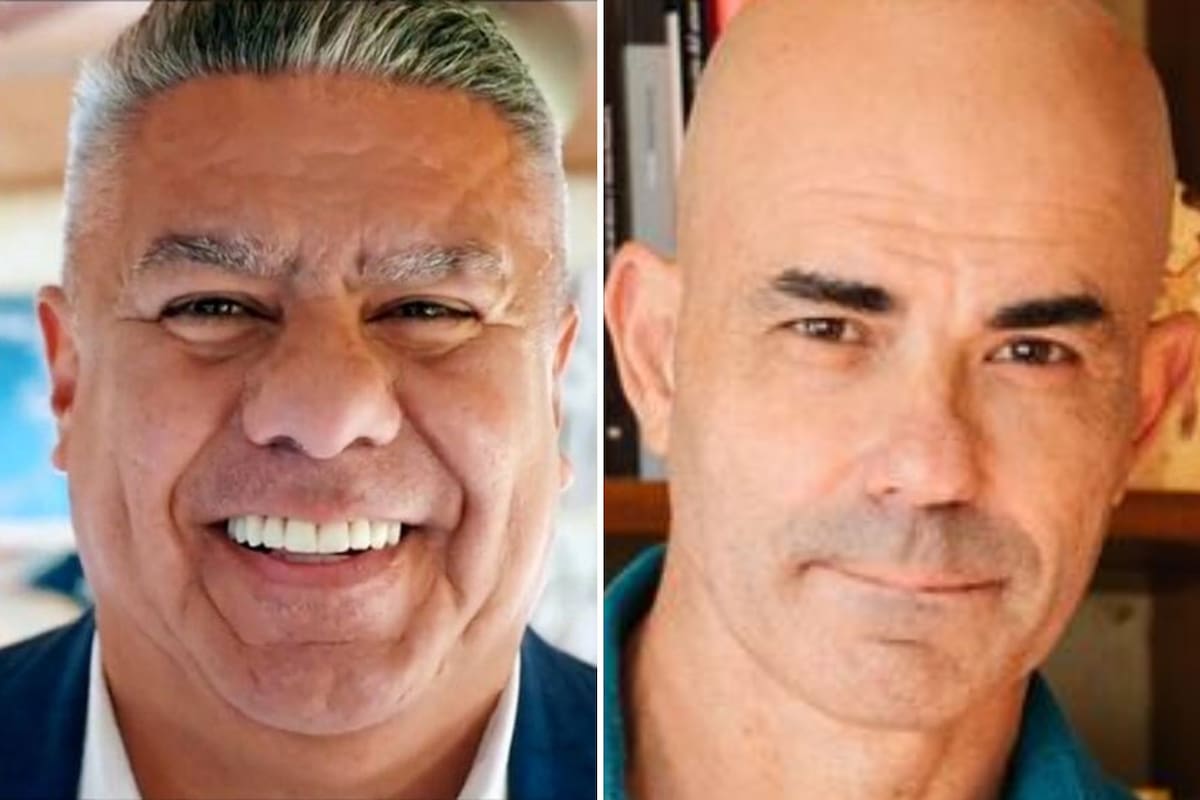 "Chiqui" Tapia y Eduardo Sacheri