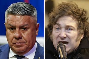 "Chiqui" Tapia y Javier Milei