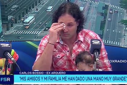 Chiquito Bossio se quebró en una entrevista televisiva, al recordar el fallecimiento de su mujer