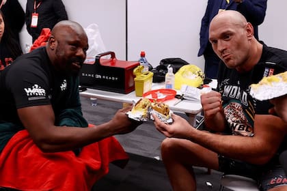 Chisora y Fury: tiempo de hamburguesas