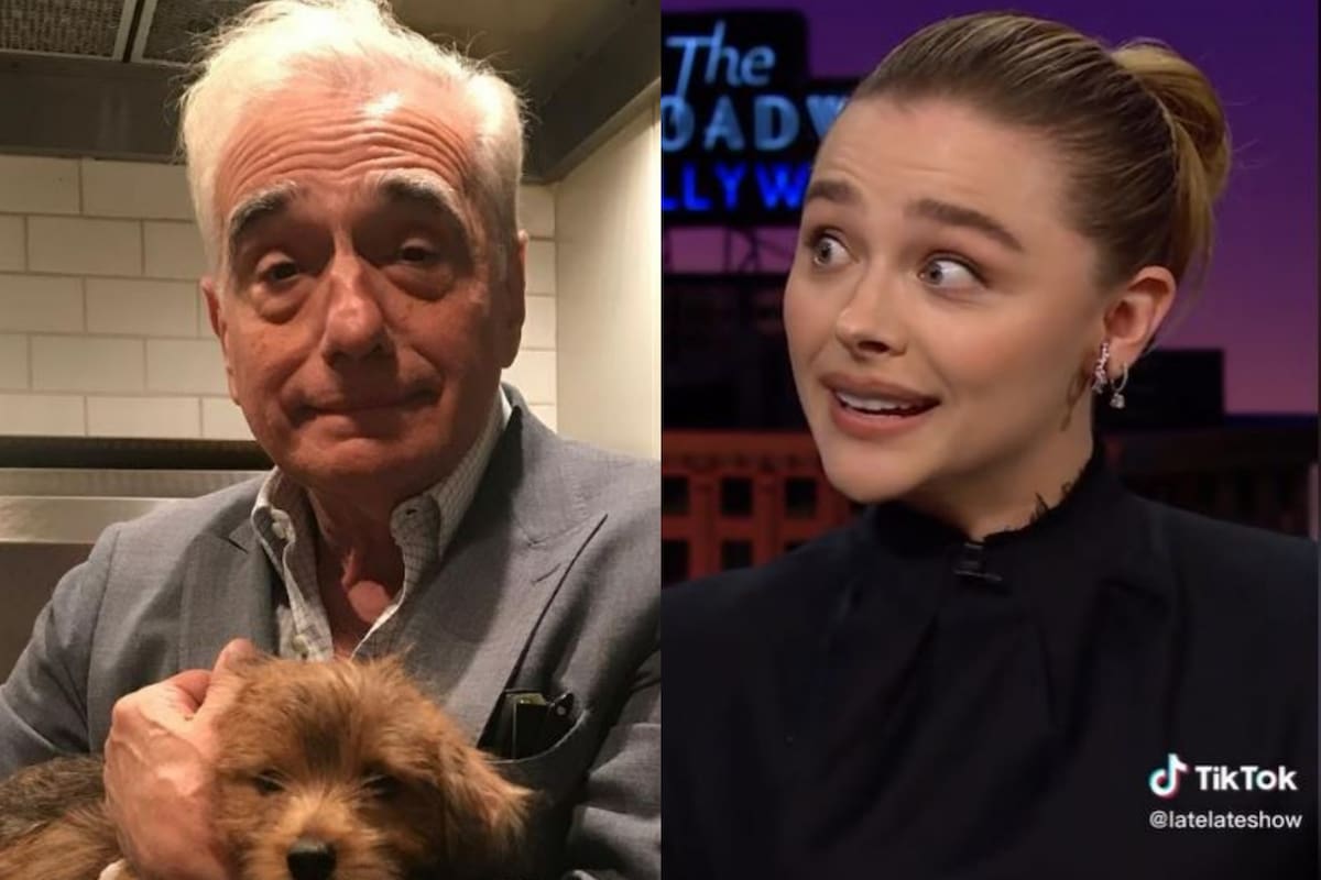 Chloë Grace Moretz y Martin Scorsese trabajaron juntos en La invención de Hugo Cabret