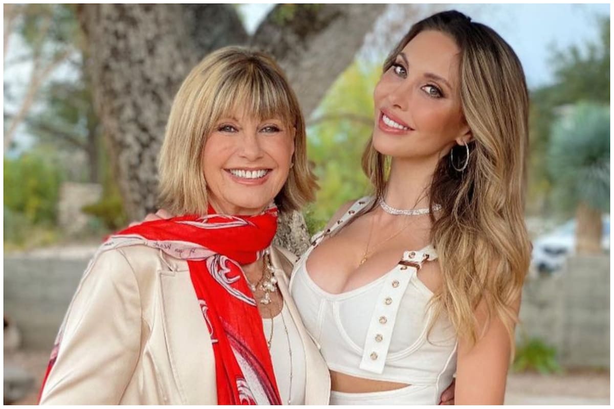Chloe Lattanzi, la hija de Olivia Newton-John, habló de un episodio sobrenatural vinculado a su madre (Foto: Instagram @chloelattanziofficial)