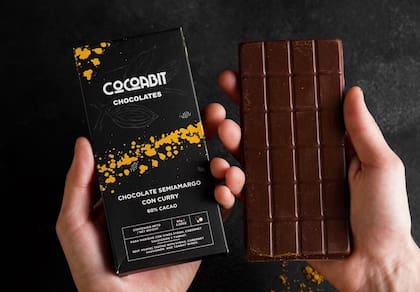 Chocolate con curry de Cocoabit