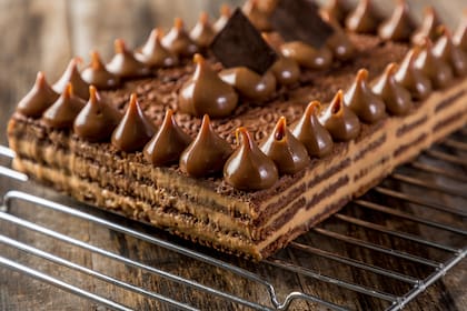 Chocotorta clásica.
