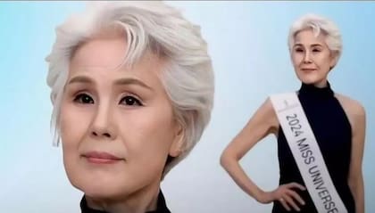 Choi Soon Hwa, candidata a Miss Corea del Sur.